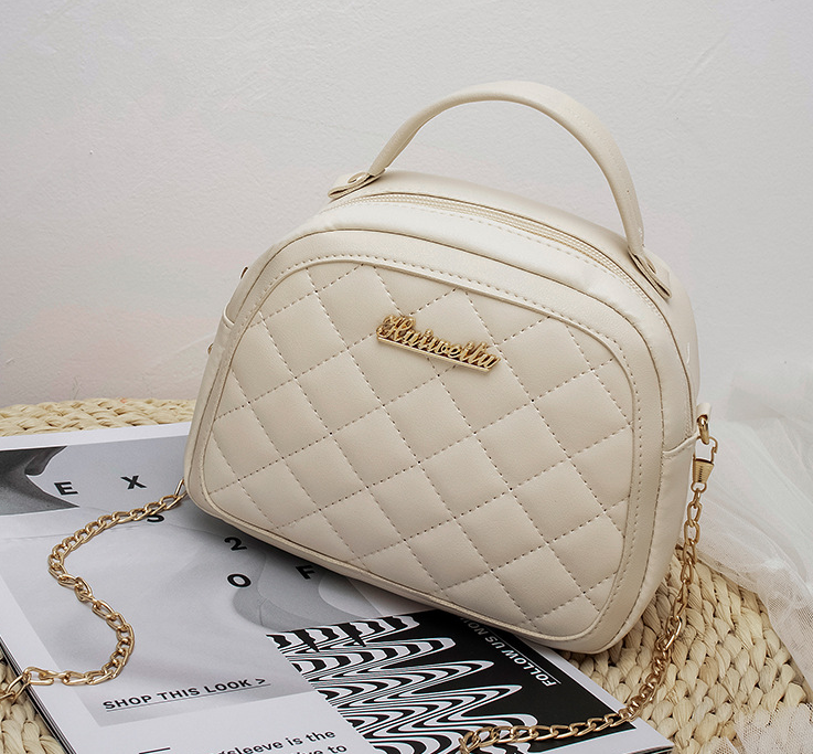 QA-872 - Trendy Sling Bag White